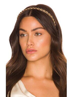 NWOT Bracha Victoria Headband Gold